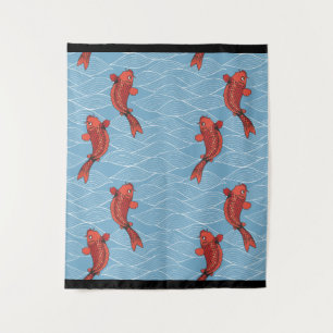 TAPETE DE PAREDE PEIXE COI