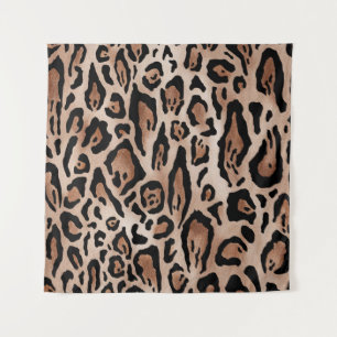 Tapete De Parede Pele-leopardo: padrão uniforme.