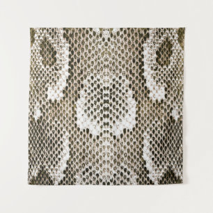Tapete De Parede Pele Python: Design de padrão animal