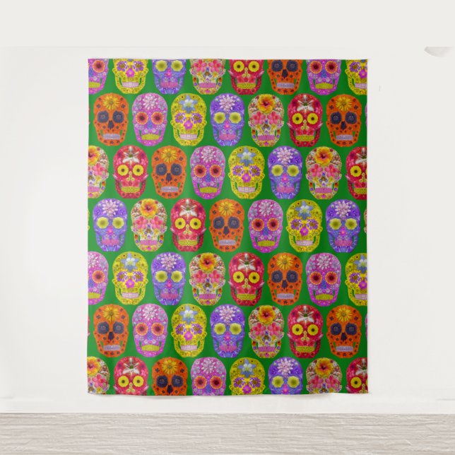 Tapete De Parede Peles De Flor Padrão Sem Costura 2018 (Frente)