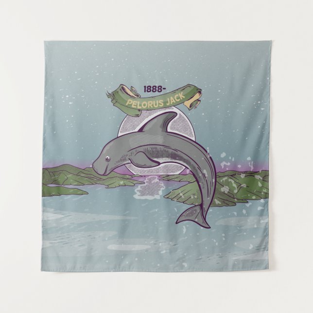 Tapete De Parede Pelorus Jack Dolphin Nova Zelândia (Frente)