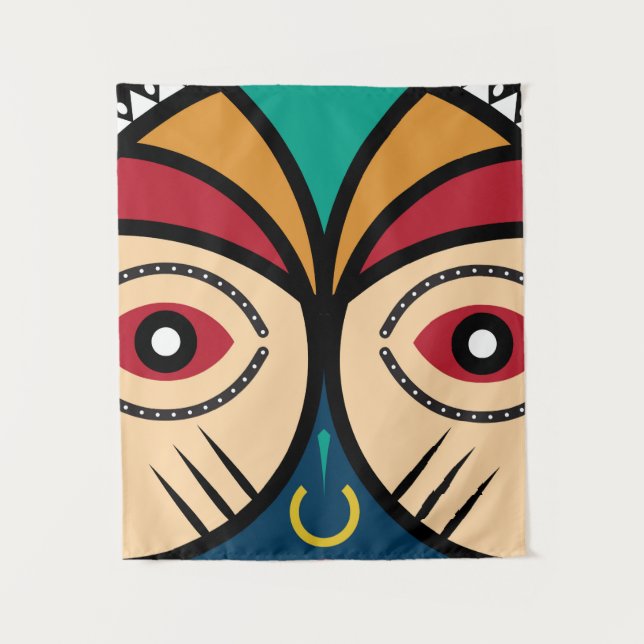 Tapete De Parede Pende tribal (Frente)