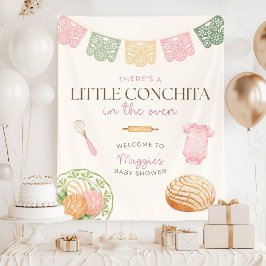 Tapete De Parede Pequena Conchita Baby Shower Party Fundo, cielit