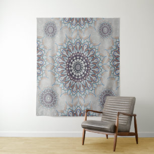 Tapete De Parede Pequeno floral branco caído para o campo