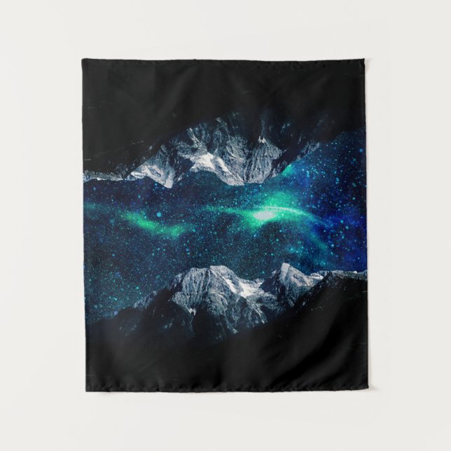 Tapete De Parede Perdido num mundo de sonhos e montanhas (Frente)