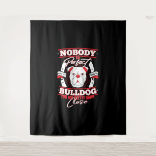 Tapete De Parede Perfeição Bulldog Amor Canino
