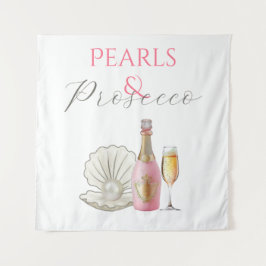 Tapete De Parede Pérolas e Chá de panela Rosa Prosecco