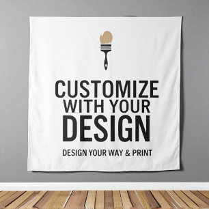 Tapete De Parede Personalizado em Branco 57x57" Quadrado Personaliz
