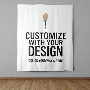 Tapete De Parede Personalizado em Branco 88x104" Empresa Personaliz