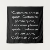 Personalizar citação de frase elegante preto branc