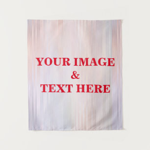 Tapete De Parede Personalized Custom Your Own Photo & Text Tapestry