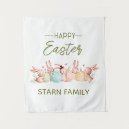 Tapete De Parede Personalized Easter Party Wall Tapestry