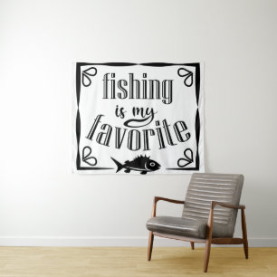 Tapete De Parede Pesca é minha citação favorita