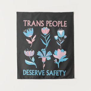 Tapete De Parede Pessoas Trans Merecem Orgulho de Segurança Mês LGB