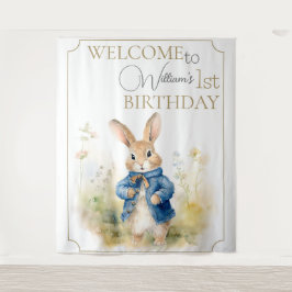 Tapete De Parede Peter The Rabbit Watercolor Birthday