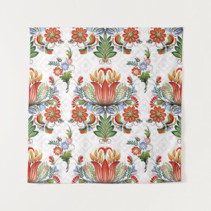 Tapete De Parede Petrykivka: Flores Ucranianas.