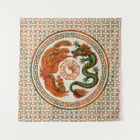 Phoenix e Dragão com a bagua #3