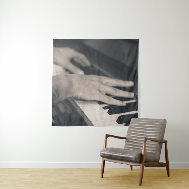 Tapete De Parede Piano Incrível (In Situ)