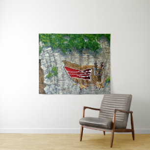 Tapete De Parede Piasa Bird Illinois Native American Legend