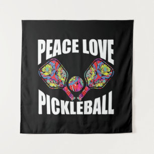 Tapete De Parede Pickleball Paddle Design