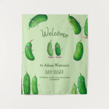 Picles Pepino Verde Caprichoso Chá de Bebê