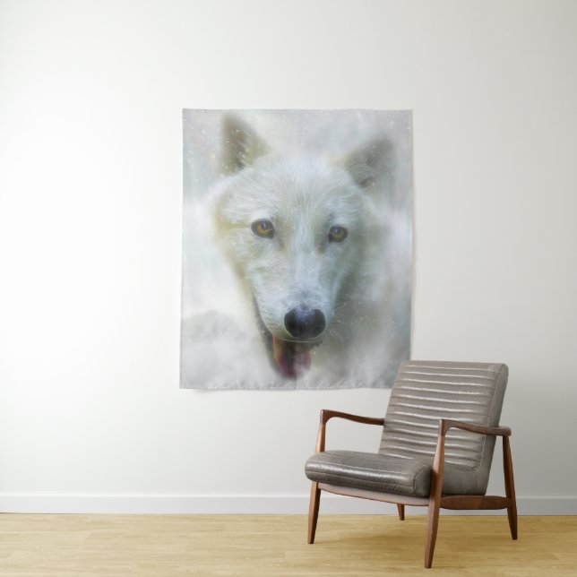 TAPETE DE PAREDE PIERRADOR DE NEVE ARCTIC WOLF (In Situ)