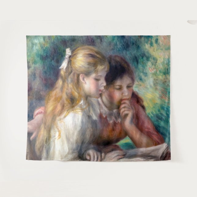 Tapete De Parede Pierre-Auguste Renoir - A Leitura (Frente (Horizontal))