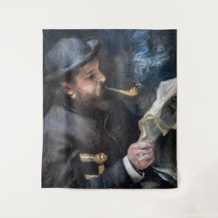 Tapete De Parede Pierre-Auguste Renoir - Claude Monet Lendo