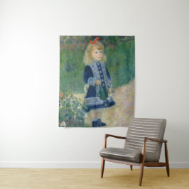 Tapete De Parede Pierre Auguste Renoir Uma Rapariga com Uma Puta De