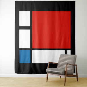 Tapete De Parede Piet Mondrian, Composição ii