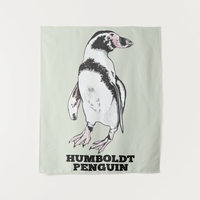 Tapete De Parede Pinguim Humboldt (Frente)