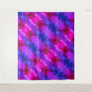 Tapete De Parede Pink Petunia Ikat Miami