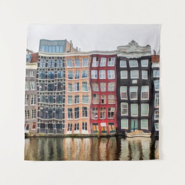 Tapete De Parede Pintura a óleo. Trabalho de arte acrílico. Desenho (Frente)