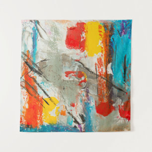 Tapete De Parede pintura abstrato