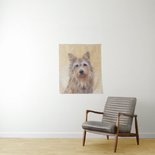 Tapete De Parede Pintura de Berger Picard - Arte de Cachorro Origin