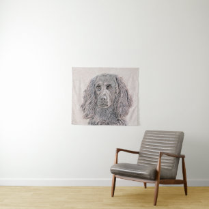 Tapete De Parede Pintura de Boykin Spaniel - Arte de Cachorro Origi