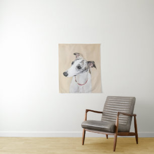 Tapete De Parede Pintura de chicote - Arte de Cachorro Original Bon