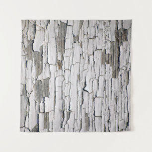 Tapete De Parede Pintura de descasque de vindima: estética de pared