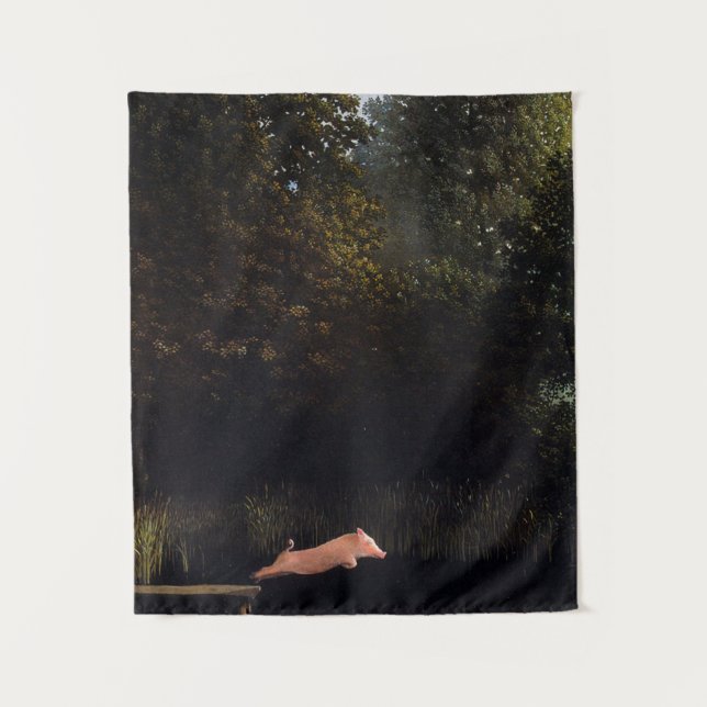 Tapete De Parede Pintura de Porcos Kohler (Frente)