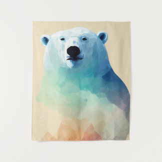 Tapete De Parede Pintura em pintura com cores de animais selvagens