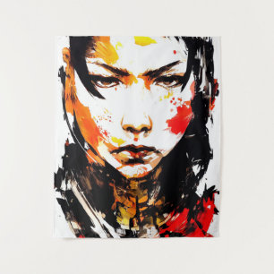 Tapete De Parede Pintura Marcial Kung Fu Wild Free Spirit