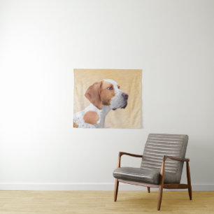 Tapete De Parede Pintura Ponteiro - Arte Cachorra Original