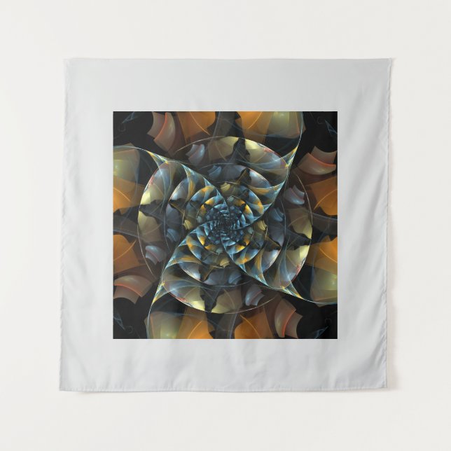 Tapete De Parede PinWheel Abstrato Art (Frente)