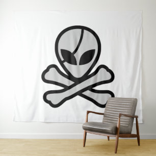 Tapete De Parede Pirata de alienígena