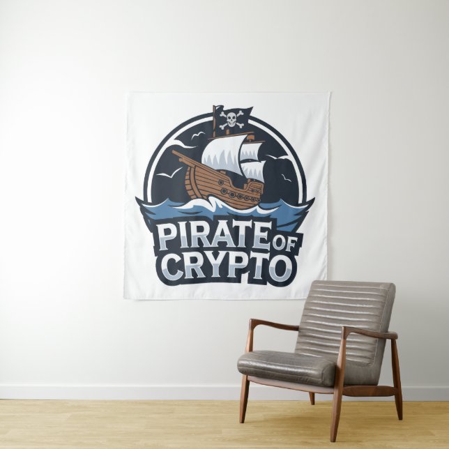 Tapete De Parede Pirate of Crypto (In Situ)