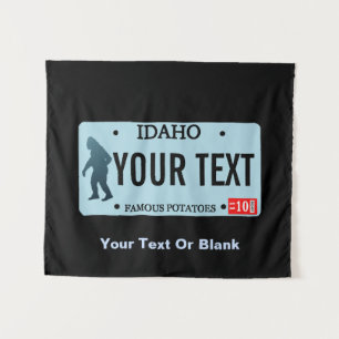 Tapete De Parede Placa de Licença Idaho Sasquatch