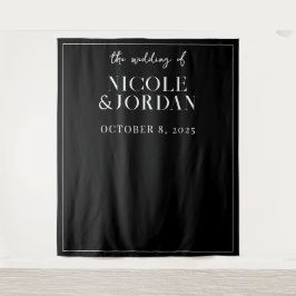 Tapete De Parede Plano de Casamento Chic Simples Moderno