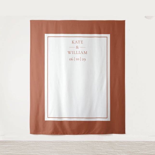 Tapete De Parede Plano de Fundo Clássico de Foto de Casamento de Te (Frente)