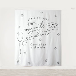 Tapete De Parede Plano de fundo de fotos de gradação desenhada à mã