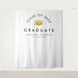 Tapete De Parede Plano de fundo de fotos de graduação do Boné de Fo